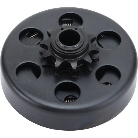 Centrifugal clutch with sprockets No. 40/41/420, 5/8 inch shaft diameter, 10 teeth, suitable for conversions on mini motorcycles/off-road vehicles/karts.