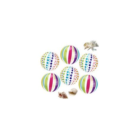 6 Pièces Ballon de Plage Gonflable, Ø30 cm d'Été Ballon Gonflable Piscine, Inflatable Beach Ball Colorés, Jouets de Plage et de Piscine, pour Piscine, Plage, Activités de Plein Air (1/5)