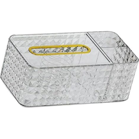 Aufbewahrungsbox für Kosmetiktücher mit Diamantstruktur