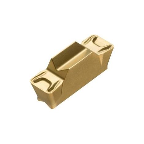 Drehwendeschneidplatte ISO LCMF 051608-F:T8330 Tiefe 3mm PVD beschichtet Gold (1/2)