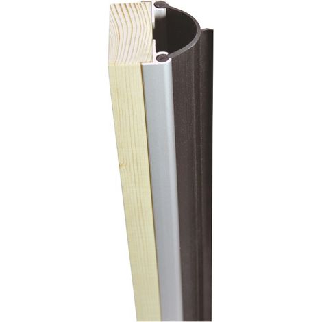 Ensemble coupe-feu JEAN JOURJON 261123 GAINE 2500 mm Noir pour porte 36-44 mm (1/2)