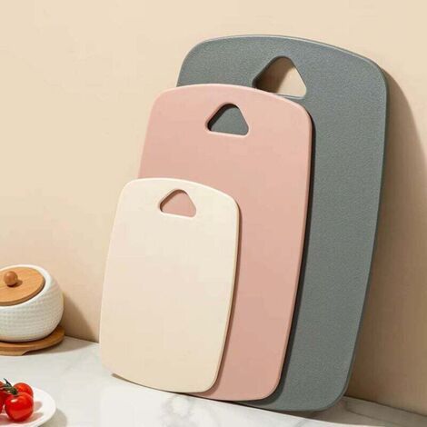 Ensemble de 3 planches à découper de cuisine, planches à découper en plastique