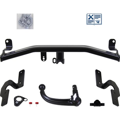Attelage rotule démontable Oris + faisceau Trail-Tec spécifique 13 broches - OPEL CROSSLAND X / CROSSLAND (1/2)
