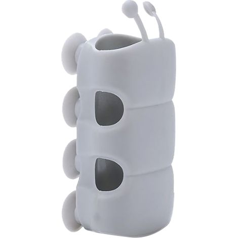 Support de Douchette Universel à Ventouse - Fixation Stable et Rotative 360° pour Salle de Bain - Installation sans Perçage, Matériau Imperméable Haute Qualité (1/5)