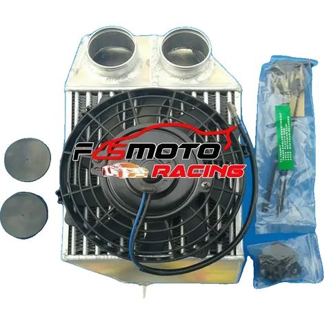 Intercooler, Aluminium, Placement Avant, Compatibilité avec Renault R5 GT Turbo, Amélioration de la Performance, Design Léger