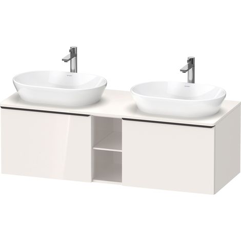 Lavabo consola Duravit D-Neo, suspendido (recortable en ambos
