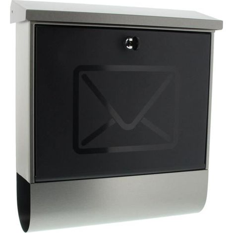 Buzón Burg-Wächter lucenta 2700 ni acero inoxidable impermeable (1/3)
