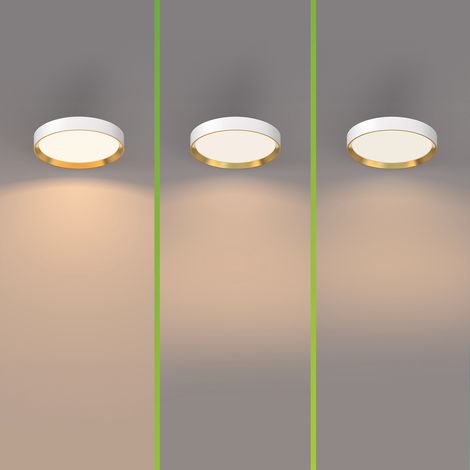 Philips 8720169301375 Hanno LED-Deckenleuchte LED 24 W Weiß, Gold (1/5)