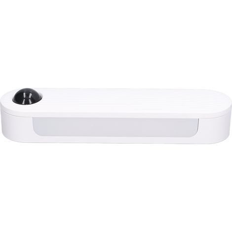 LED-Lichtset mit Bewegungsmelder, smartes kabelloses Nachtlicht, Mini-USB-wiederaufladbarer Lichtstreifen für Küche, Kleiderschrank, Schrank, Weiß mit eingebautem Akku (1/5)