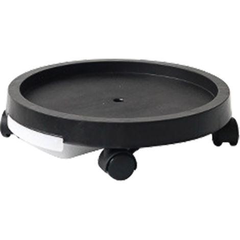 Maceta con ruedas, MobilPot PP – Diámetro 24 cm/29 cm/34 cm – Fácil de mover, incluso para plantas pesadas en interiores y exteriores – Segura, no tóxica (1/5)