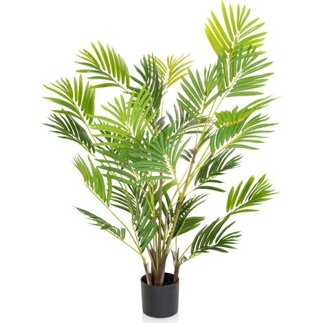 [NEUWERTIG] B-Ware Hjh Office Kunstpflanze Kunstbaum Areca Palme Grün 120cm Kunstpflanze Hjh Office (1/2)