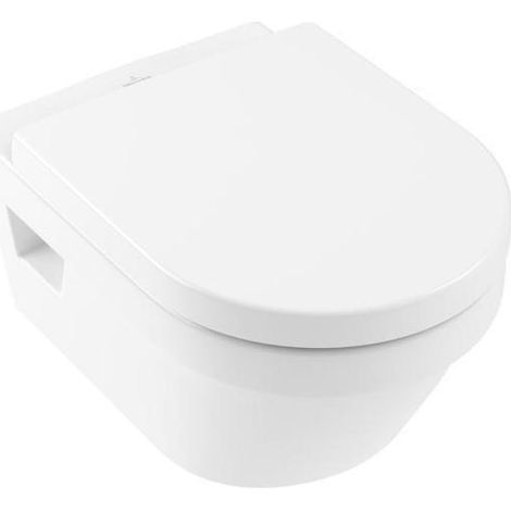 Villeroy & Boch Architectura - Wand-WC, Abgang waagerecht, DirectFlush, CeramicPlus, Alpinweiß 5684R0R1 (1/7)
