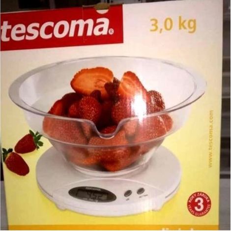 Bilancia da cucina digitale per pesa pasta frutta verdura  tescoma 3 kg (1/4)