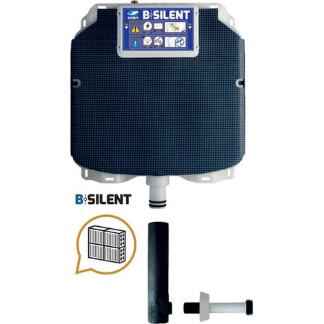 Bampi - Cassetta Ad Incasso Bsilent Doppio Scarico Senza Placca
