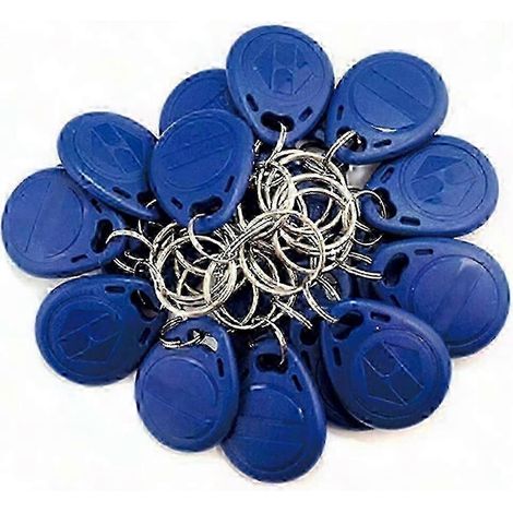 50 porte-clés RFID réinscriptibles 125 kHz T5577 carte d'identification universelle en champ proche version 0118 (1/5)