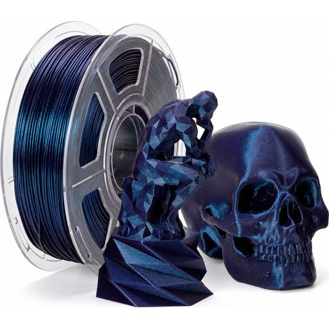 Filament PLA Caméléon pour Imprimante 3D, Violet Nébuleuse, Toksen (1/5)
