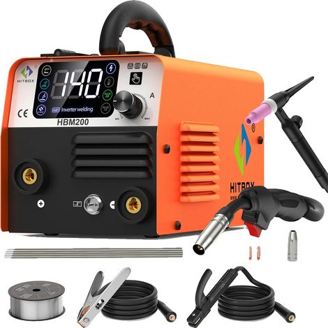 Schweißgerät, 3-in-1-Funktionalität, tragbares Design, HBM200 mit 17 V (1/2)