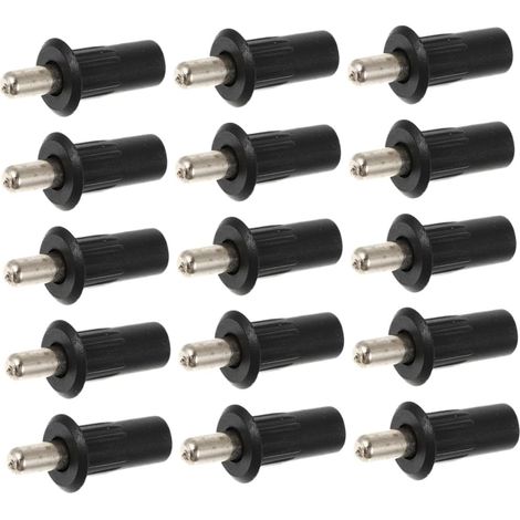 Charnières noires de réparation pour volets, lot 100, connecteurs et accessoires la volets sur (1/5)