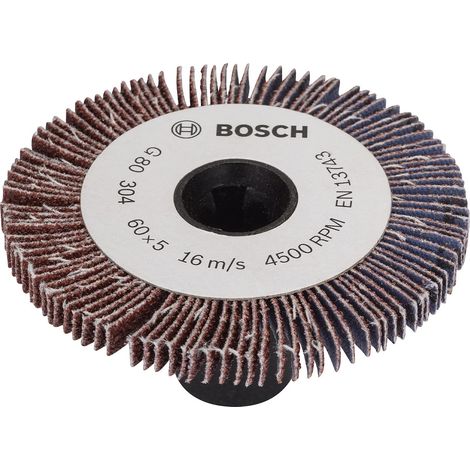 Bosch Accessorio Per Rullo Abrasivo Mola Per PRR 250 ES, Grana 80 (1/3)