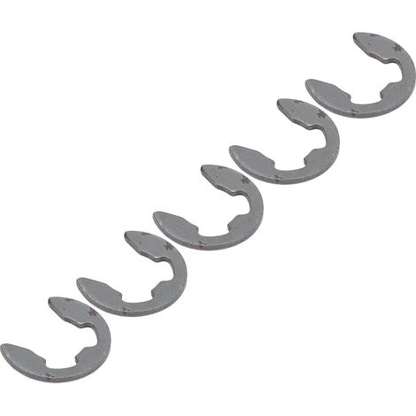 Jeu de 5 bagues d'arrêt externes 63V 15744 00 pour entretien moteur hors-bord 2T 9.9-40CV 4T F6-F40 (1/5)
