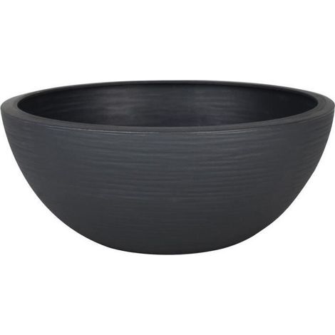 Vasija Graphite Gris 5.5 Litros - Diámetro 29.5 Cm Altura 12cm - Eda