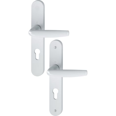 Atlanta HOPPE 1530/300M bianco 9016 set di porte larghe - Chiave i - entr.70 ép.58/67 - 2834691