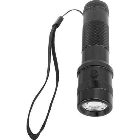 Wasserdichte IPX4-LED-Taschenlampe mit 10 Farben, Gehäuse aus Aluminiumlegierung und Farbwechselfunktion, ideal für Camping, Familie und Reisen. (1/5)