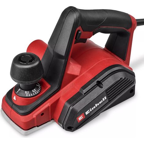 EINHELL Rabot électrique 800 W - TC-PL 800 - largeur 82 mm - profondeur de rabotage 2 mm - feuillure 10 mm (1/5)