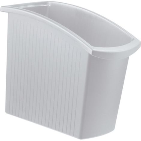 HAN MONDO Papierkorb hellgrau 18 Liter