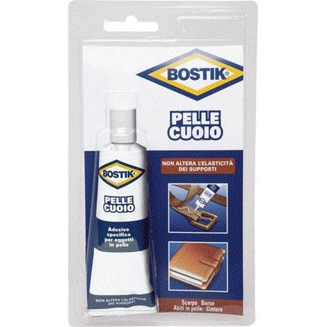 Adesivo Colla  per Cuoio art. Pelle/Cuoio Bison colore Paglierino 50 Gr.