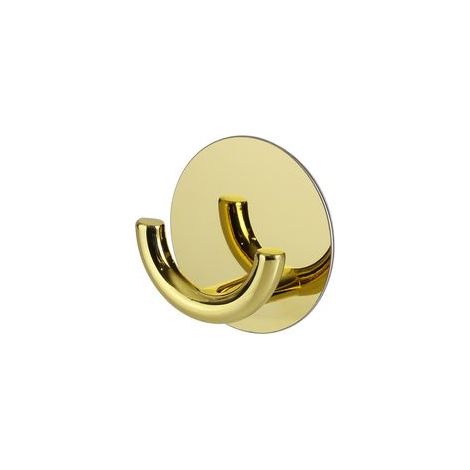 Garderobenhaken für die Badewanne, minimalistischer Wandhaken im nordischen Stil, aus rostbeständiger Zinklegierung, für Badezimmer- und Küchentüren (Gold) - Crezuo