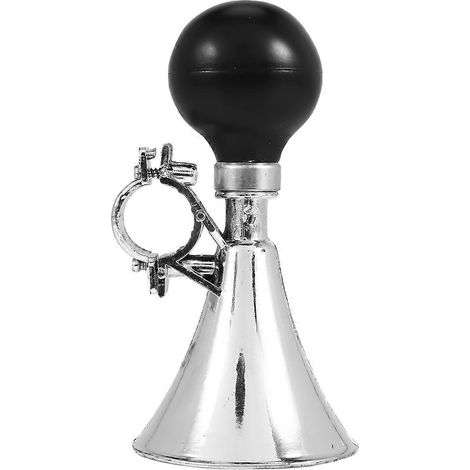 Klaxon de vélo à ampoule en caoutchouc noir de 21 mm de diamètre pour guidon (1/5)