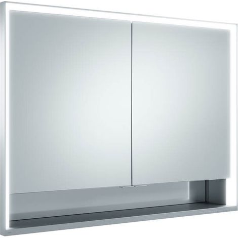 KEUCO Royal Lumos armario con espejo de pared 2 puertas, puerta