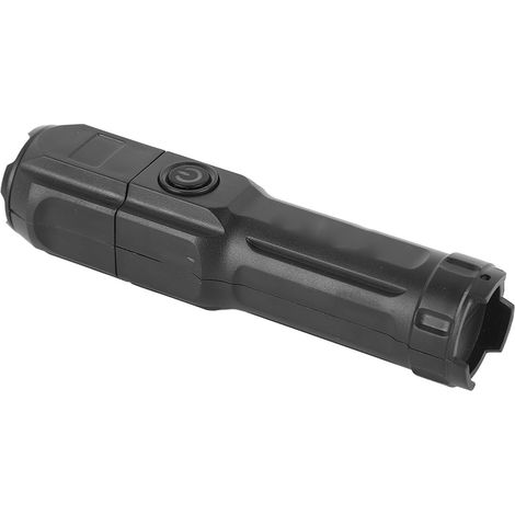 Outdoor-LED-Taschenlampe, zoombar, ultrahell, USB-aufladbar, wasserdicht, einziehbar, tragbar. (1/5)