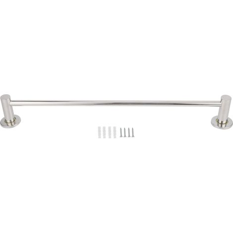 Porte-serviettes mural en acier inoxydable, 57CM, étagère de rangement pour salle de bain