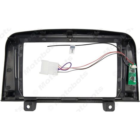 Versatile frame for 2006 Hyundai Sonata 9-inch large screen navigation modification frame panel with emergency light switch wire