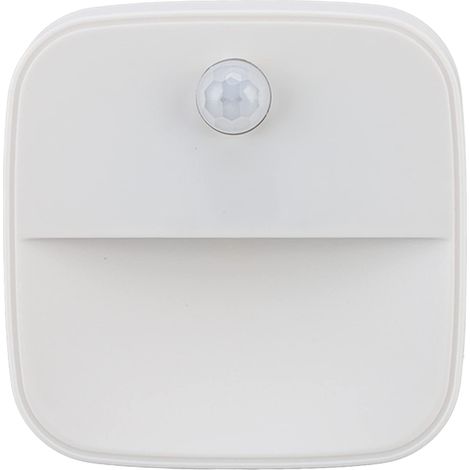 Jeffergarden Bewegungsmelder-Nachtlicht 0,2 W, warmweiß, ABS-Kunststoff, Steckdosen-Nachtlicht mit Körpersensor für Flur, EU-Stecker 100–240 V (1/5)