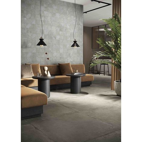 Carrelage Intérieur Effet Béton BROOKLYN 60x120 cm Dark Brooklyn (1/2)