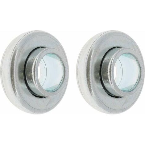 2x Roulement à billes de volet roulant avec épaulement Ø extérieur 28mm Ø intérieur 12mm en acier Standard Fenêtre Store Ouverture Fermeture Caisson Treuil (1/2)