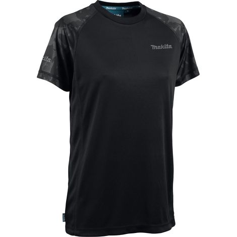 Makita Womens Tech T-Shirt Size 8 Breathable Lightweight 100% Recycled MK102W