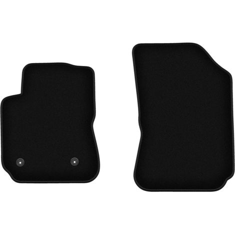 Tappetini anteriori BASIC in velluto per: Citroen C4 Cactus crossover (2014-2018) (1/5)