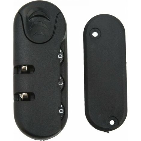 Suitcase Security Lock, Luggage Combination Lock, 3 Digit Combination, High Security Combination Code, Replacement Travel Luggage Lock, Suitable for Suitcases (1/4)