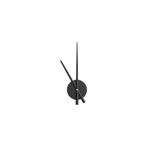 Orologio da parete gigante fai da te a punto croce, orologio analogico 3D, decorazione artistica per la casa, meccanismo al quarzo, accessori per l'arredamento d'interni, 1 pezzo (Nero-Crezuo)