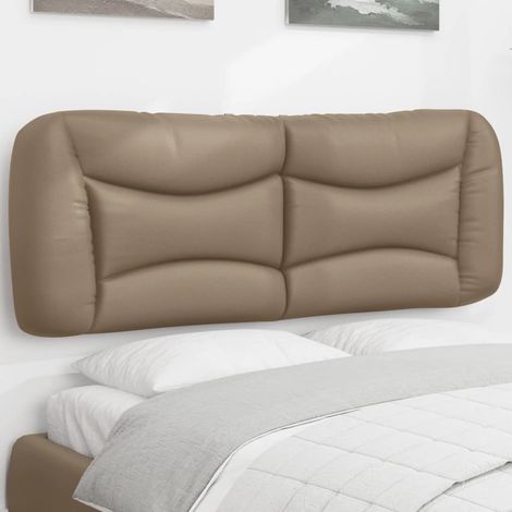 vidaXL Cuscino Testiera Hvar Cappuccino 140 cm in Similpelle (1/5)