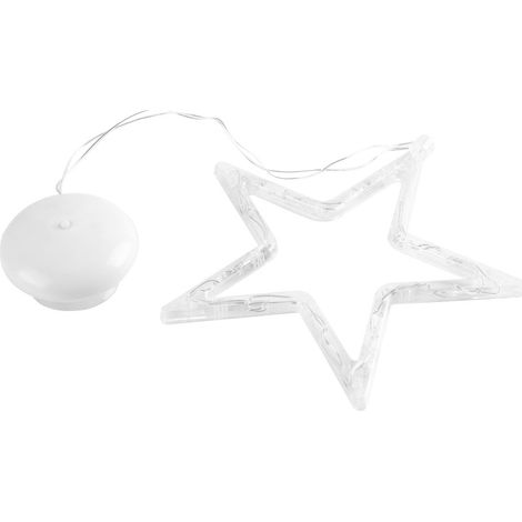 Guirlande lumineuse LED murale mignonne en forme de pentagramme pour la décoration de chambre (1/5)