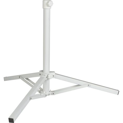 Pie 3 patas plegable para sombrilla - 79x69x57 cm