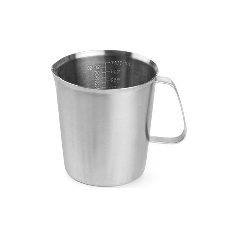 Misurino da cucina con scala in acciaio inox da 1 l - Hendi 516201
