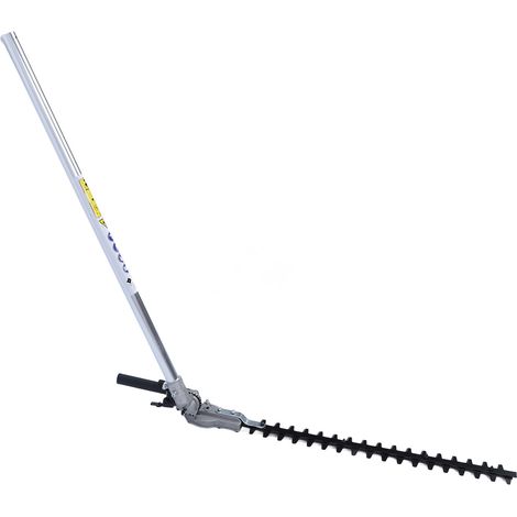 Accessoires pour tondeuse – cisailles hautes, cisailles à branches hautes, cisailles à haies, tête d’élagage pour machine à tailler les haies, ensemble complet, 26 × 9 mm (1/4)