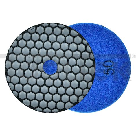 Disco lucidante per levigatura a secco di gres 100 mm GR50 (5/250) (1/4)