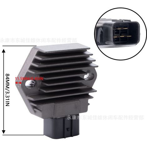 Pièces de redresseur et de régulateur de tension pour la modernisation d'un moteur de moto Honda TRX350 400 (1/5)